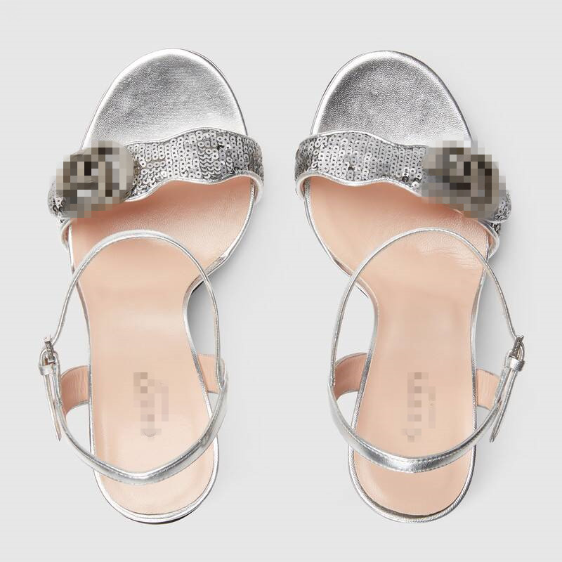 2021 women's brand sandal handbag designer slide custom heels metal buckle fashion anti slip high series large size, Silver
2021 women's brand sandal handbag designer slide custom heels metal buckle fashion anti slip high series large size, Silver
