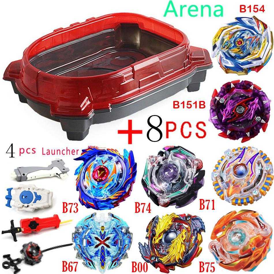 HOT Burst Set Beyblade Tops Toys Arena Bayblades Launchers Toupie Metal Burst Avec God Blayblade Top Bey Blade Blades Kid Toy X0528