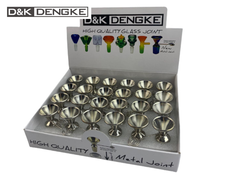 D&K 14mm Bowl For Bong Slide Piece Metal Joint For Smoking Water Pipe Accessories 10mm 18mm Male and Female Unbreakable Solid Pieces Cone High Quality Unique Wholesale
D&K 14mm Bowl For Bong Slide Piece Metal Joint For Smoking Water Pipe Accessories 10mm 18mm Male and Female Unbreakable Solid Pieces Cone High Quality Unique Wholesale