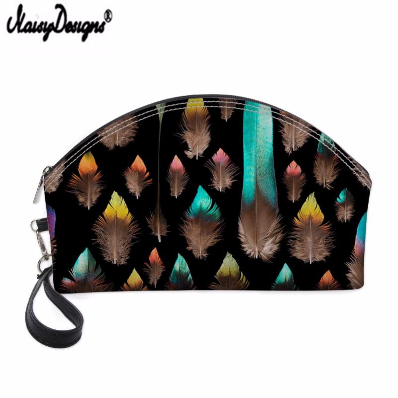 Ladies Cosmetic Cases Colored Feather Pattern Leather Travelling Storage Makeup Bag Beauty Organizer Pouch Bags
Ladies Cosmetic Cases Colored Feather Pattern Leather Travelling Storage Makeup Bag Beauty Organizer Pouch Bags