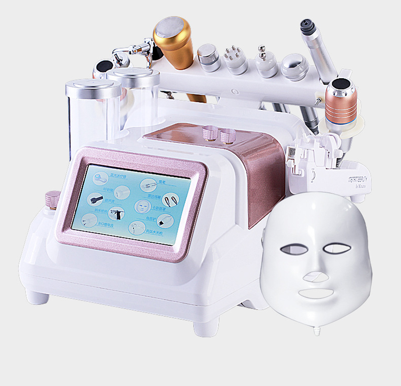 12 In 1 Diamond dermabrasion facial with h2 water deep cleansing vacuum blackhead machine facial beauty machine