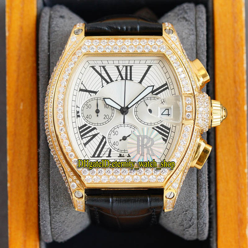 TWF Tortue XL 62019X6 Japan Miyota Quartz Chronograph Mens Watch 18K Yellow Gold Diamonds White Roman Dial Iced Out Diamond Case Leather eternity Stopwatch Watches, Watch waterproof production cost
TWF Tortue XL 62019X6 Japan Miyota Quartz Chronograph Mens Watch 18K Yellow Gold Diamonds White Roman Dial Iced Out Diamond Case Leather eternity Stopwatch Watches, Watch waterproof production cost