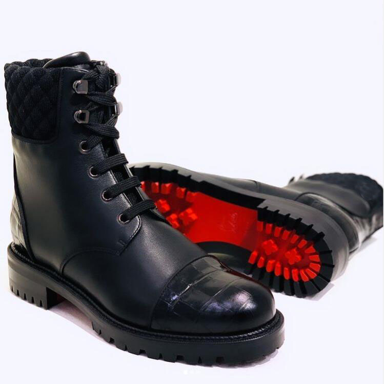 Elegant Brands Winter Women's Red sole Ankle Boot Spikes Mayr Boots Chunky Heels Lug Sole Famous Lady Party Wedding Combat Booties Shoe EU35-43
Elegant Brands Winter Women's Red sole Ankle Boot Spikes Mayr Boots Chunky Heels Lug Sole Famous Lady Party Wedding Combat Booties Shoe EU35-43