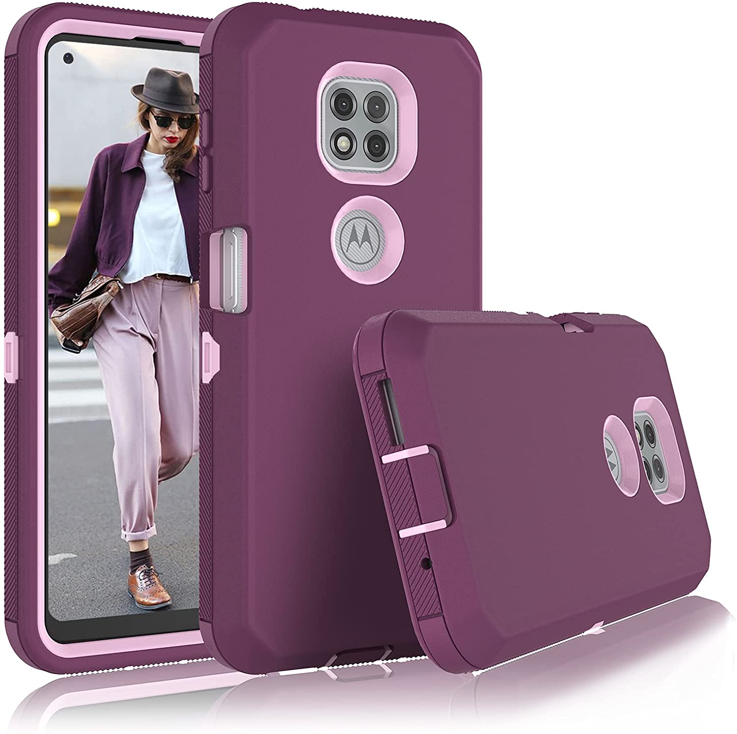 Cases For Motorola G Stylus 2021 Iphone 5G E7 E E6 E5 G9 G8 G7 G6 Plus Play Power Defender Heavy Duty Protective Phone Cover Build In Screen Protector, Green
Cases For Motorola G Stylus 2021 Iphone 5G E7 E E6 E5 G9 G8 G7 G6 Plus Play Power Defender Heavy Duty Protective Phone Cover Build In Screen Protector, Green