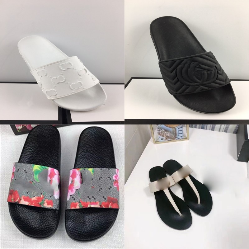 Slipper Designer Slide Summer sandals Men Beach Indoor Flat Flip Flops Leather Lady Women Shoes Ladies Slippers Size 35-45 with box 2742 Q2, Black 
Slipper Designer Slide Summer sandals Men Beach Indoor Flat Flip Flops Leather Lady Women Shoes Ladies Slippers Size 35-45 with box 2742 Q2, Black