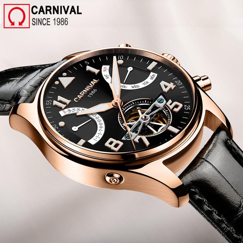Karneval Sport Skeleton Tourbillon Uhr Männer Automatische Mechanische Uhren Herren Leder Armbanduhr Tauchen Montre Homme Wristwatches, Black silver black
Karneval Sport Skeleton Tourbillon Uhr Männer Automatische Mechanische Uhren Herren Leder Armbanduhr Tauchen Montre Homme Wristwatches, Black silver black