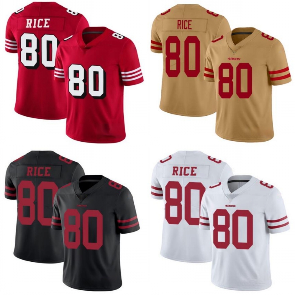 San Francisco 49ers Men #80 Jerry Rice Women Youth Vapor Untouchable Limited Jersey, Black;red
San Francisco 49ers Men #80 Jerry Rice Women Youth Vapor Untouchable Limited Jersey, Black;red