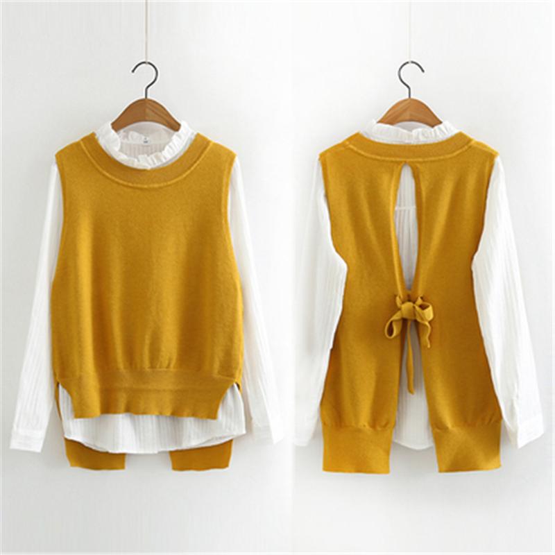 Women's Vests 2022 Spring O Neck Pullover Sleeveless Knitted Vest Women Plus Size Bandage Thin Hollow Out Loose Side Split Waistcoat PZ3641, Black;white
Women's Vests 2022 Spring O Neck Pullover Sleeveless Knitted Vest Women Plus Size Bandage Thin Hollow Out Loose Side Split Waistcoat PZ3641, Black;white