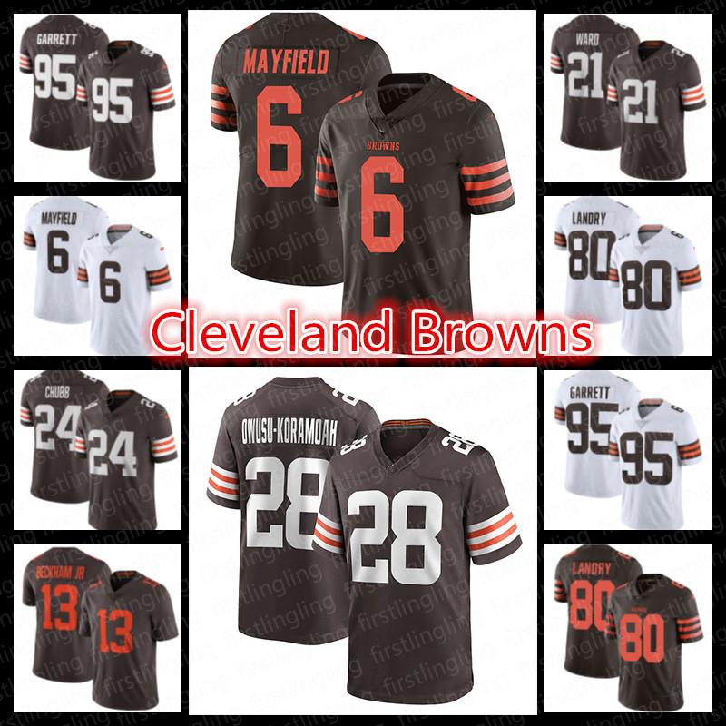 6 Baker Mayfield Jerseys Jeremiah Owusu-Koramoah Myles Garrett Nick Chubb Denzel Ward Odell Beckham Jr. Greg Newsome II Football Jarvis Land, Black;red
6 Baker Mayfield Jerseys Jeremiah Owusu-Koramoah Myles Garrett Nick Chubb Denzel Ward Odell Beckham Jr. Greg Newsome II Football Jarvis Land, Black;red