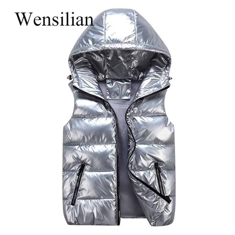 Winter Short Down Vest Women Sleeveless Hooded Waistcoat Jacket BodyWarmer Lightweight Windbreaker Coat Cloth 211109, Black
Winter Short Down Vest Women Sleeveless Hooded Waistcoat Jacket BodyWarmer Lightweight Windbreaker Coat Cloth 211109, Black