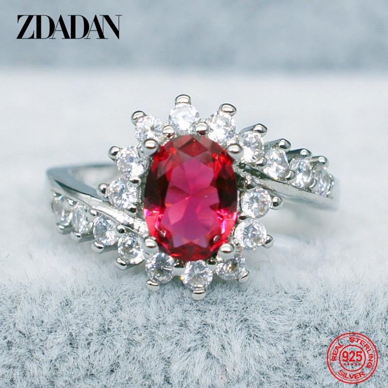 Cluster Rings ZDADAN 925 Sterling Silver Oval Crystal Zircon Ring For Women Fashion Wedding Engagement Jewelry Accessories, Golden;silver
Cluster Rings ZDADAN 925 Sterling Silver Oval Crystal Zircon Ring For Women Fashion Wedding Engagement Jewelry Accessories, Golden;silver