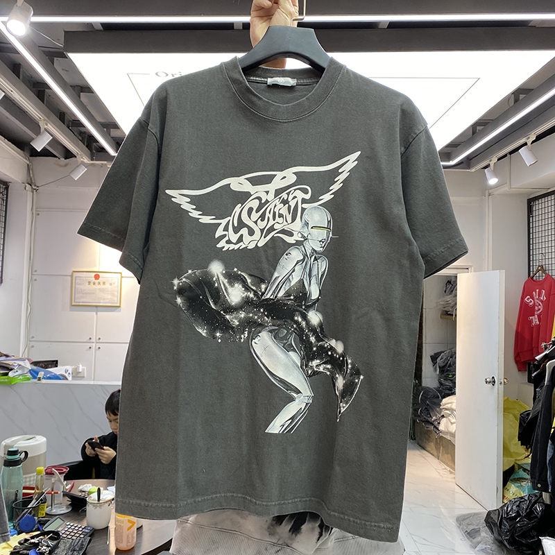 Grey T Shirt Tee Men Women Crew Neck Printed Short Sleeve Oversized T-shirt Tops Real Pics, 578 gray
Grey T Shirt Tee Men Women Crew Neck Printed Short Sleeve Oversized T-shirt Tops Real Pics, 578 gray