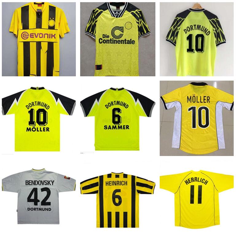 98 99 retro12 13 Dortmund soccer jerseys 00 01 02 Lewandowski ROSICKY BOBIC KOLLER 94 95 96 97 Borussia REUS MOLLER HEINRICH classic football shirts, Black;yellow
98 99 retro12 13 Dortmund soccer jerseys 00 01 02 Lewandowski ROSICKY BOBIC KOLLER 94 95 96 97 Borussia REUS MOLLER HEINRICH classic football shirts, Black;yellow