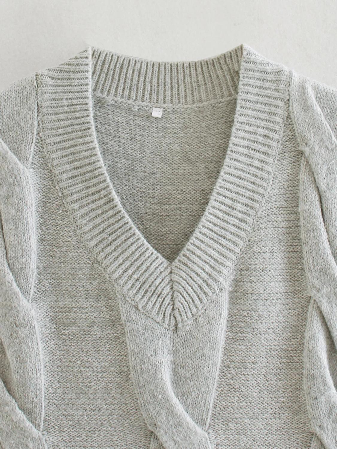 Autumn Spring Sleeveless Sweater Vest Women Elegant Korean Style Casual Loose Women's Pullovers Female Jumpers Clothing 210521