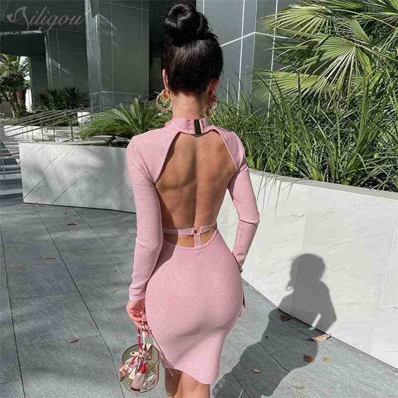 Ladies Fashion Hollow Design Sexy Halter Back Shiny Bodycon Celebrity Party Club Bandage Mid-length Dress Vestidos 210525, Black
Ladies Fashion Hollow Design Sexy Halter Back Shiny Bodycon Celebrity Party Club Bandage Mid-length Dress Vestidos 210525, Black