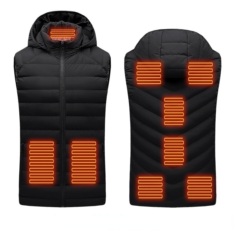 Detachable Hooded Heated Jacket for Men and Women Smart Coat USB Electric Heater Thermal Warm Clothing 9 Zones Winter M-7XL, Black;white
Detachable Hooded Heated Jacket for Men and Women Smart Coat USB Electric Heater Thermal Warm Clothing 9 Zones Winter M-7XL, Black;white
