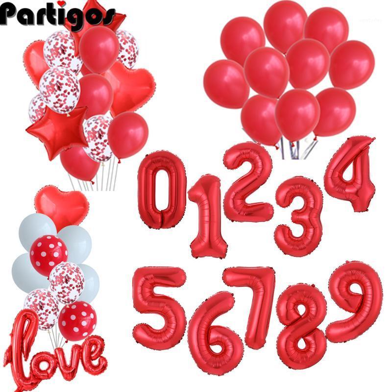 Party Decoration 32inch Red Number Foil Balloon Set 0 1 2 3 4 5 6 7 8 9 Years Old Birthday Wedding Happy Balon Kid Toys
Party Decoration 32inch Red Number Foil Balloon Set 0 1 2 3 4 5 6 7 8 9 Years Old Birthday Wedding Happy Balon Kid Toys