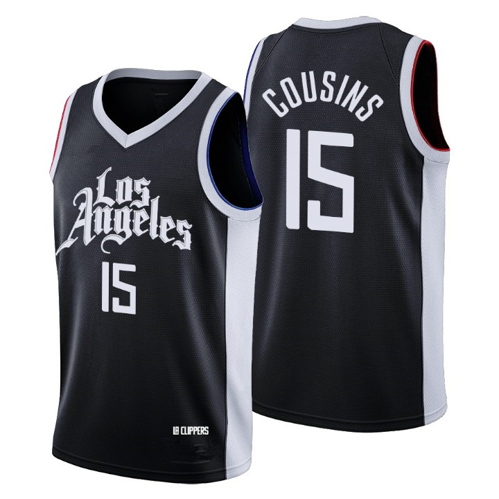 Clipper MEN Demarcus Cousins #15 2020-21 City Statement Icon basketball Jersey, Black
Clipper MEN Demarcus Cousins #15 2020-21 City Statement Icon basketball Jersey, Black