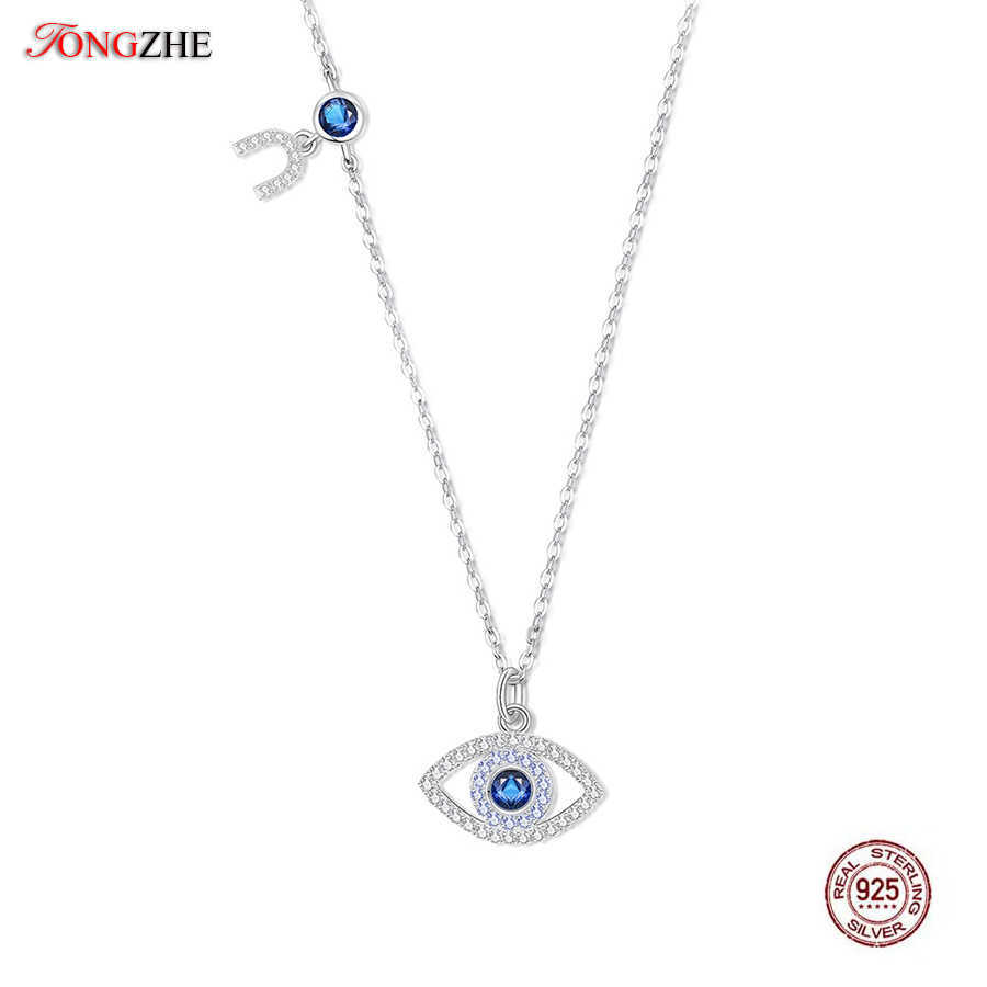 Evil Eye Necklace Women Blue Main Stone 925 Sterling Silver Statement Necklaces & Pendants Long Chain Turkish Jewelry Making
Evil Eye Necklace Women Blue Main Stone 925 Sterling Silver Statement Necklaces & Pendants Long Chain Turkish Jewelry Making