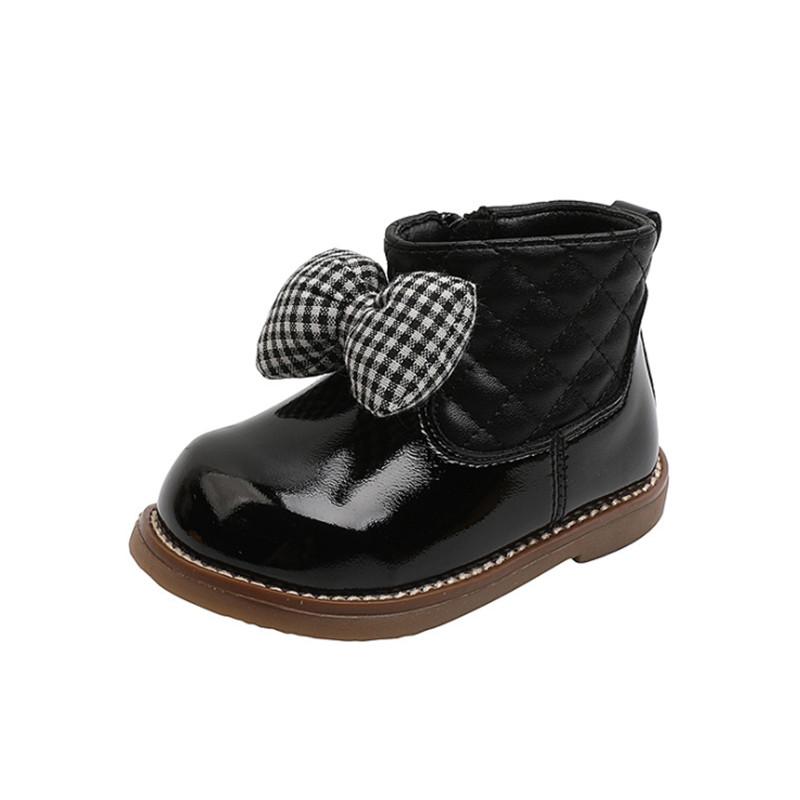 Boots 2021 Autumn Girls Genuine Leather Cute Butterfly-knot Kids Ankle Princess Fashion Toddler Baby Shoes 21-30, Black;grey
Boots 2021 Autumn Girls Genuine Leather Cute Butterfly-knot Kids Ankle Princess Fashion Toddler Baby Shoes 21-30, Black;grey