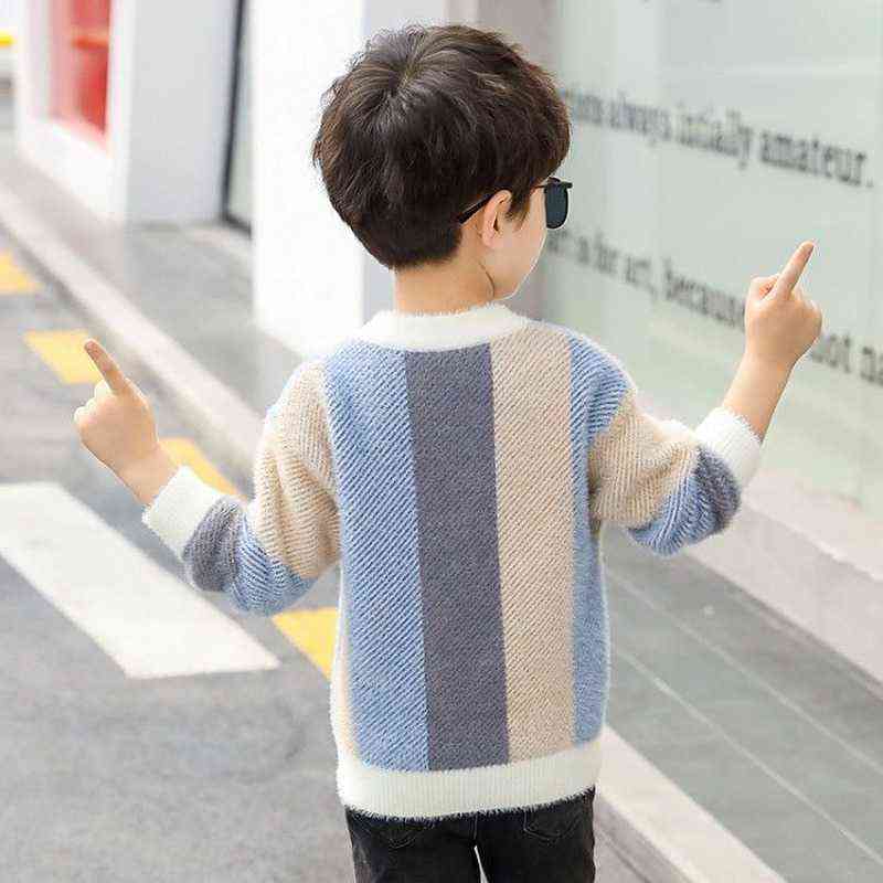 Children's sweater Winter Cotton Clothing Sweater teenage boys clothing fall knit 10 12 14 years 211104