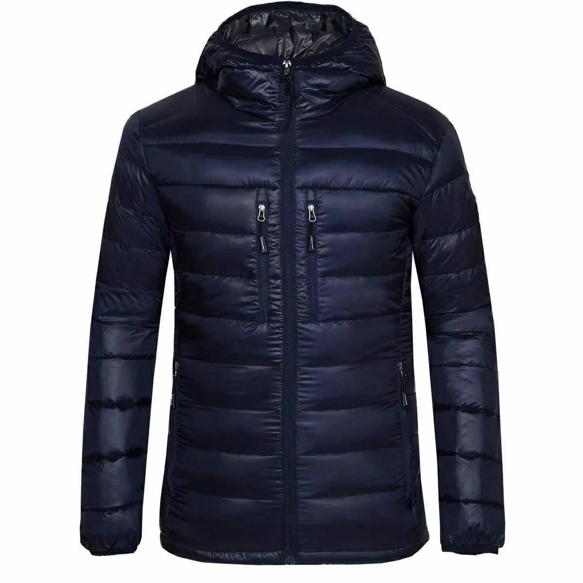 Men Fashion Hooded Outwear Loose Fit Warm Parkas Goose Jacket Coat Men's Classic Outfits Thin Canada Bio-Down Jackets Parka Male
Men Fashion Hooded Outwear Loose Fit Warm Parkas Goose Jacket Coat Men's Classic Outfits Thin Canada Bio-Down Jackets Parka Male