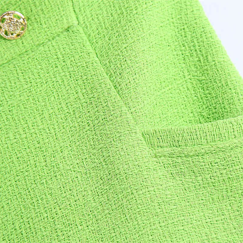 Casual Women High Waist Shorts Summer Fashion Ladies Street England Style Female Solid Color 210515