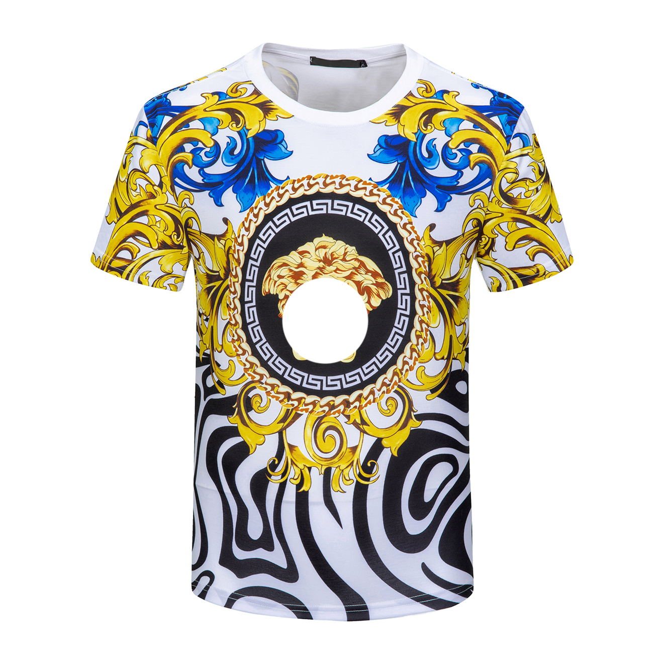 Men's T-Shirts Designer Tshirt Mens Womens High Style Short Sleeve Round Neck Fashion Letter Tees Printed T-shirt Size M-3XL#94, Style no. 1
Men's T-Shirts Designer Tshirt Mens Womens High Style Short Sleeve Round Neck Fashion Letter Tees Printed T-shirt Size M-3XL#94, Style no. 1