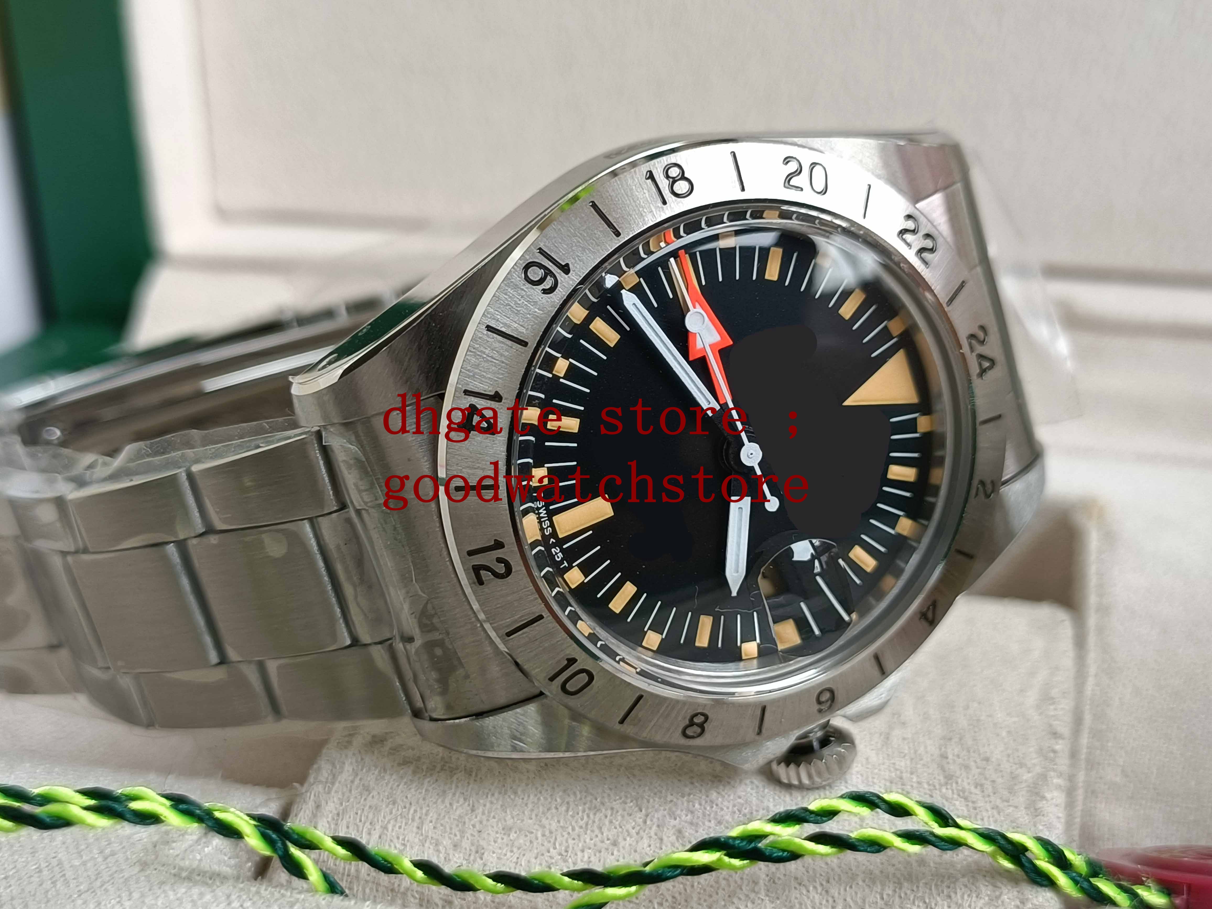 BP Factory 2813 Men's Quality 40mm Wristwatches 1978 Explorer 1655 Orange Hand Freccione Asia Movement Mechanical Automatic Mens Watch Wristwatch, Black
BP Factory 2813 Men's Quality 40mm Wristwatches 1978 Explorer 1655 Orange Hand Freccione Asia Movement Mechanical Automatic Mens Watch Wristwatch, Black
