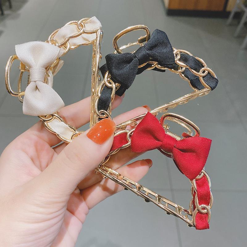Hair Clips & Barrettes Bow-knot Metal Grabbing Clip Women Hairpin Fashion Accessories, Golden;silver
Hair Clips & Barrettes Bow-knot Metal Grabbing Clip Women Hairpin Fashion Accessories, Golden;silver
