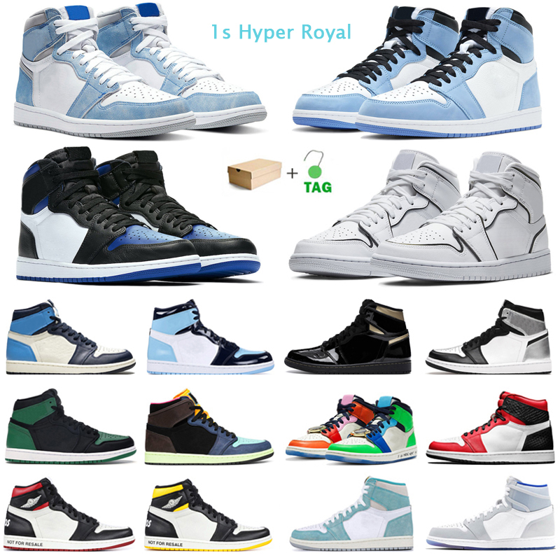 Basketball Shoes 1s High Hyper Royal 1 University Blue Mens Trainers Silver Toe Pine Green Volt Gold Dark Mocha Obsidian Sports Sneakers, #8
Basketball Shoes 1s High Hyper Royal 1 University Blue Mens Trainers Silver Toe Pine Green Volt Gold Dark Mocha Obsidian Sports Sneakers, #8