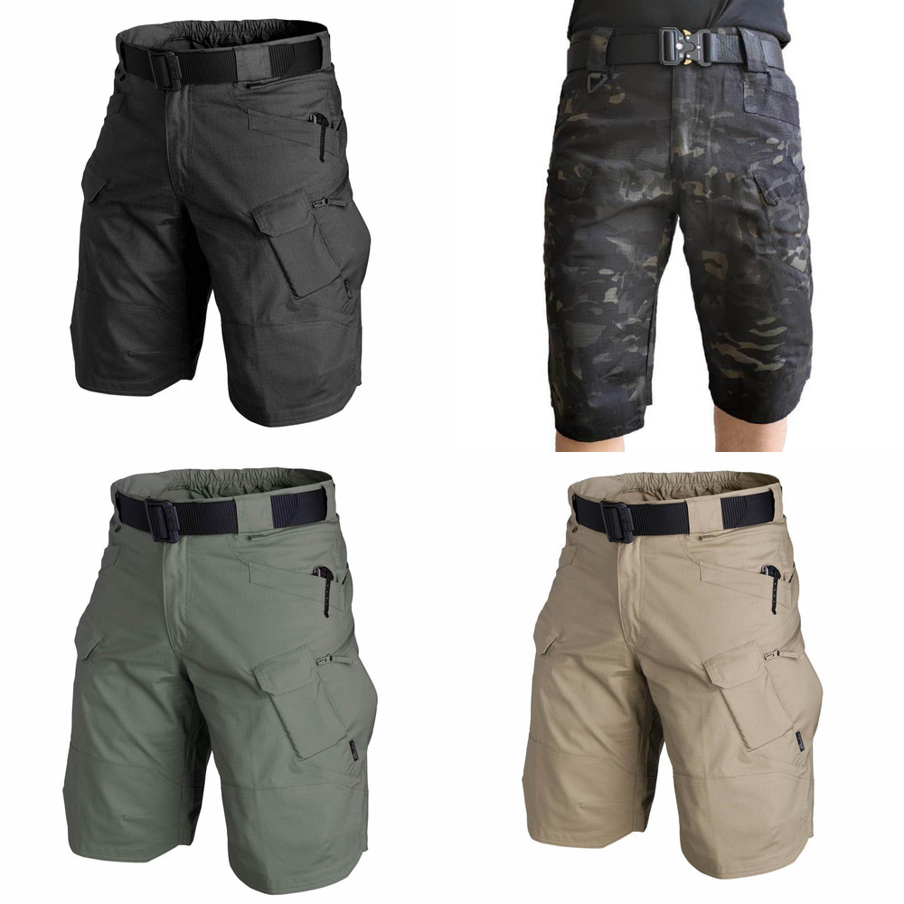 Men Classic Tactical Shorts Upgraded Waterproof Quick Dry Multi-pocket Short Pants Outdoor Hunting Fishing Military Cargo Shorts X0628, Brown
Men Classic Tactical Shorts Upgraded Waterproof Quick Dry Multi-pocket Short Pants Outdoor Hunting Fishing Military Cargo Shorts X0628, Brown