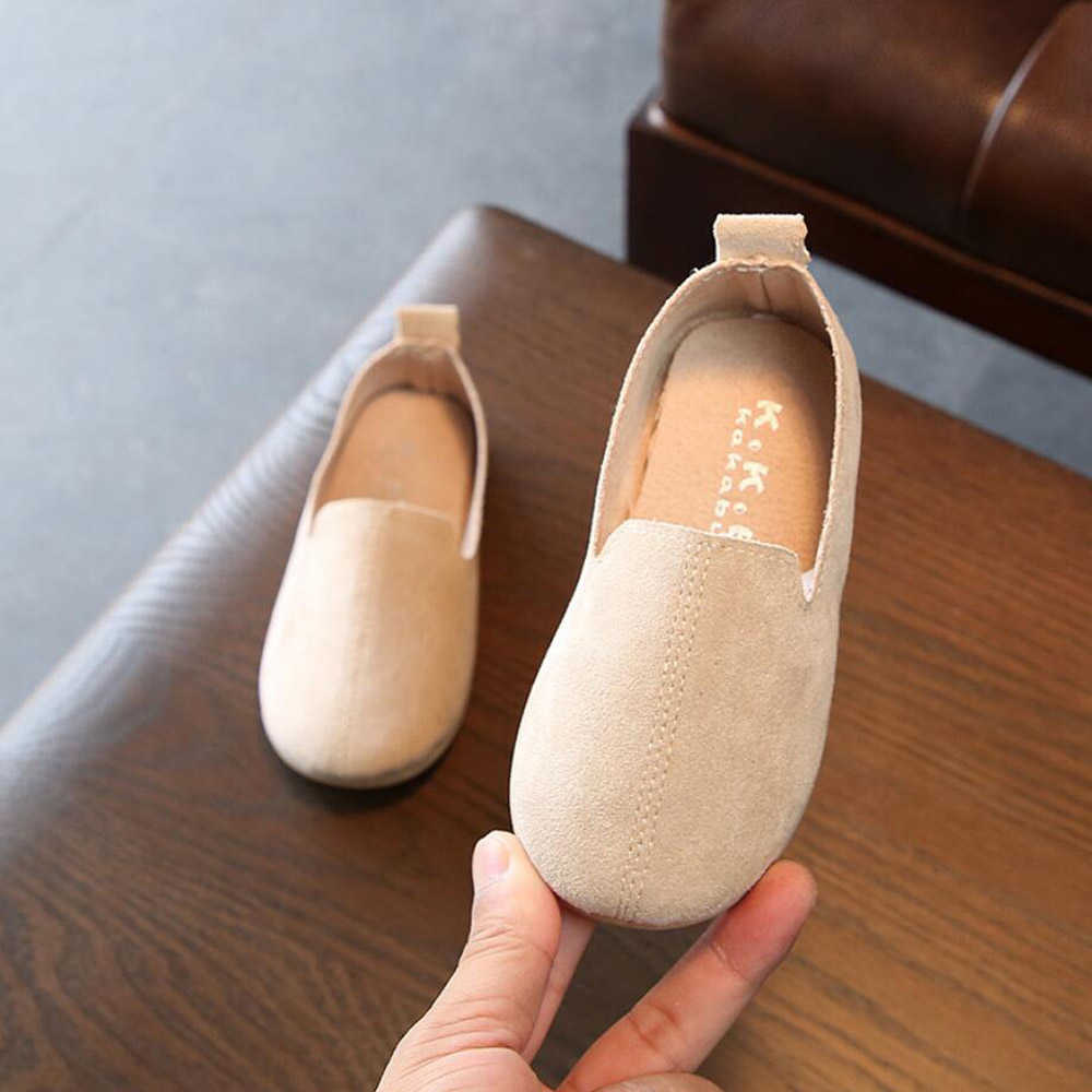 Daclay Kids Shoes Girls Loafer Shoes Breathable Soft Shoes Candy Colors for Dancing and Picnic X0703