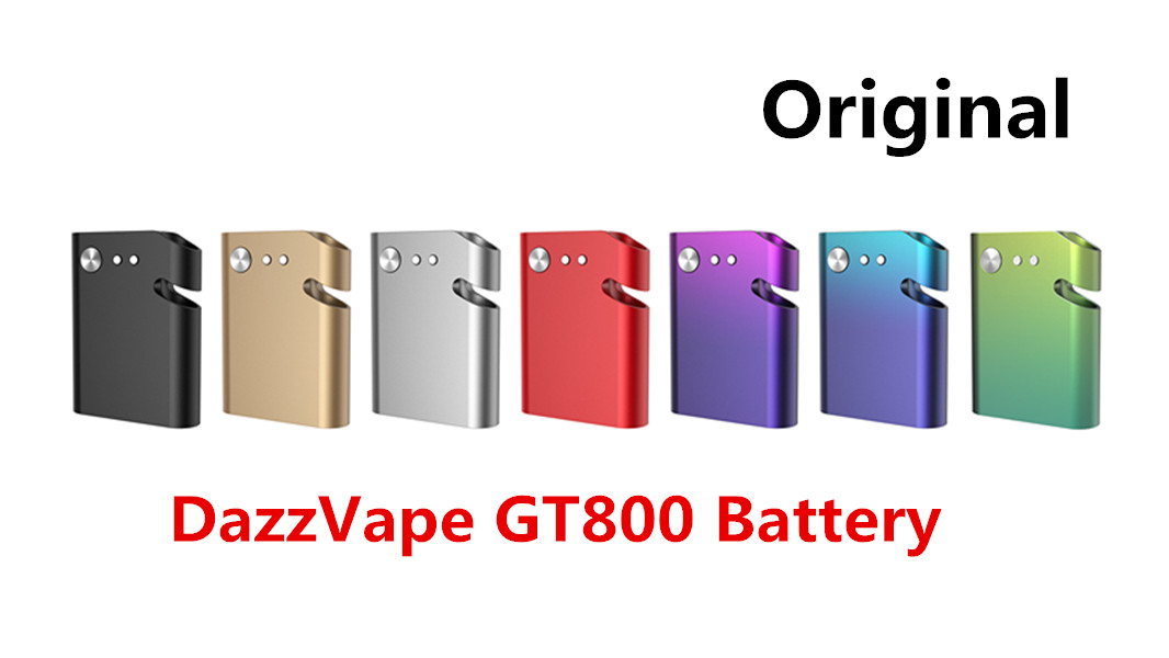 Original DazzVape GT800 Vaporizer TC Battery Box Mod with 800mAh VW/TC Mode 0.69 inch OLED Screen for Thick Oil Tank Cartridge
Original DazzVape GT800 Vaporizer TC Battery Box Mod with 800mAh VW/TC Mode 0.69 inch OLED Screen for Thick Oil Tank Cartridge