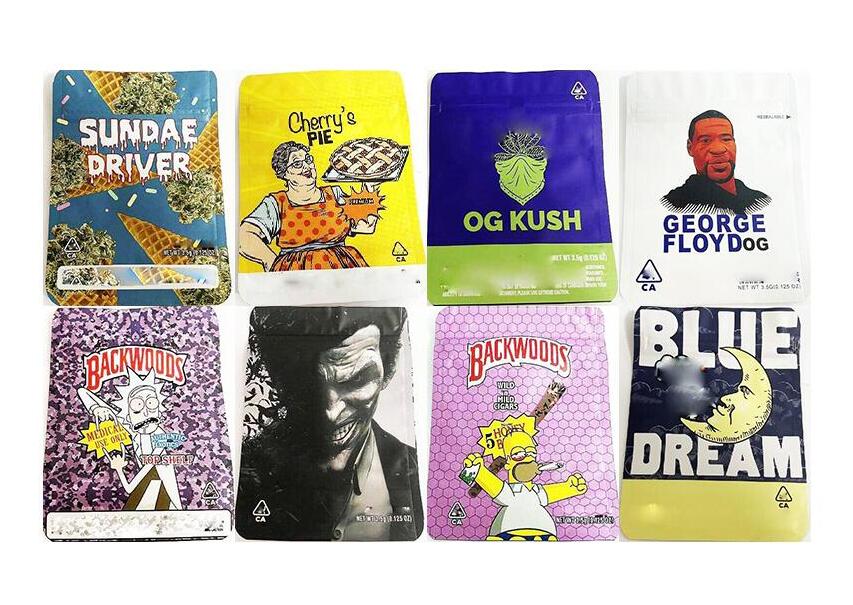 2021 Backwoods 3.5g mylar bag edible Gummy package Budheads Edibles Blue Dream Whits Gorilla Cherry Pie Space Packing bags With Zip Lock and
2021 Backwoods 3.5g mylar bag edible Gummy package Budheads Edibles Blue Dream Whits Gorilla Cherry Pie Space Packing bags With Zip Lock and