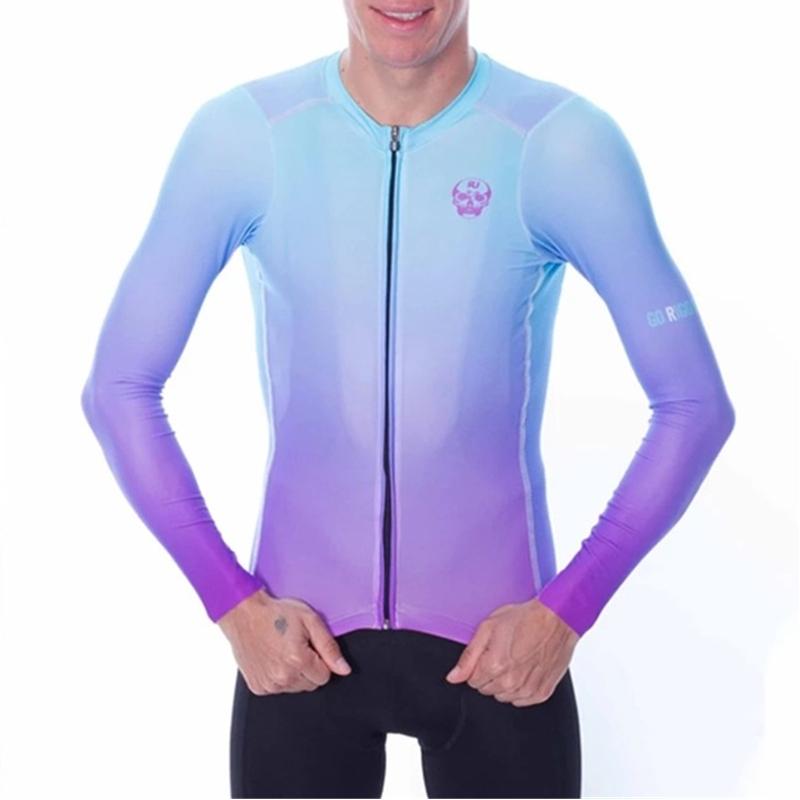 GO Cycling Jersey Summer Spring And Autumn Models Quick-drying Breathable Top Mtb Clothes Man Road Bike Unisex Racing Sets, Black;blue
GO Cycling Jersey Summer Spring And Autumn Models Quick-drying Breathable Top Mtb Clothes Man Road Bike Unisex Racing Sets, Black;blue