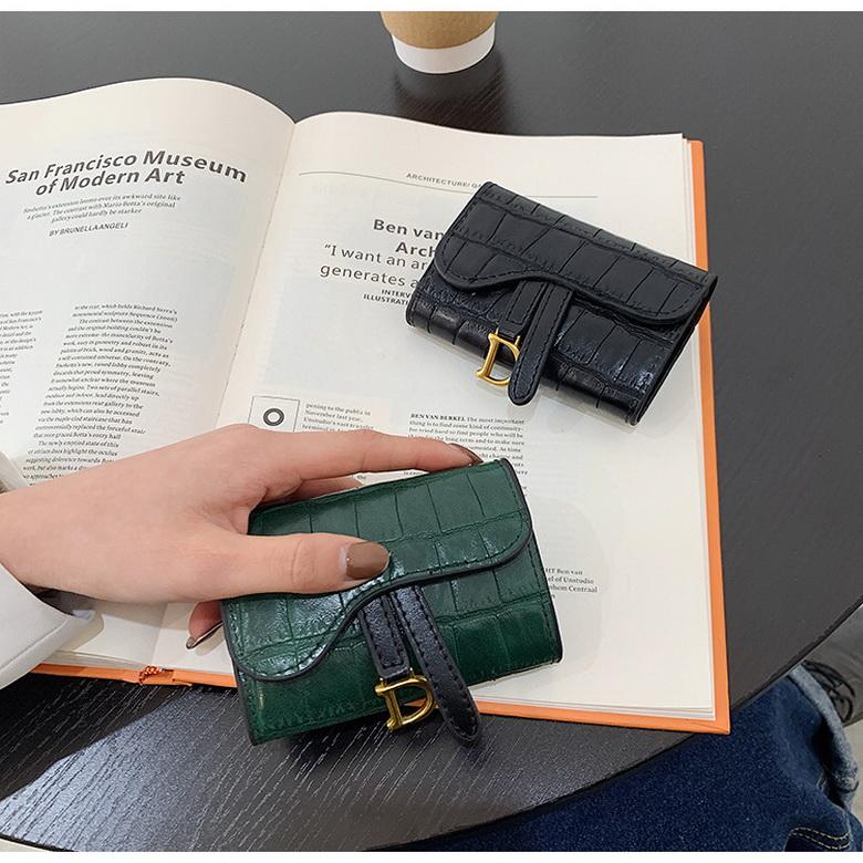 Purses Fashion New Simple Square Card Holder Black Color Lady Wallet Multi-function Multi-card Bag Wallets
Purses Fashion New Simple Square Card Holder Black Color Lady Wallet Multi-function Multi-card Bag Wallets