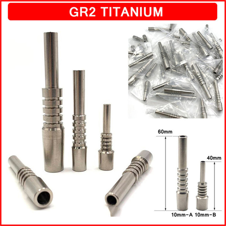 Titanium GR2 Tip Nail Smoking 10mm 14mm 18mm Premium Grade 2 Tips Ti Nails for Glass Nectar Collector
Titanium GR2 Tip Nail Smoking 10mm 14mm 18mm Premium Grade 2 Tips Ti Nails for Glass Nectar Collector