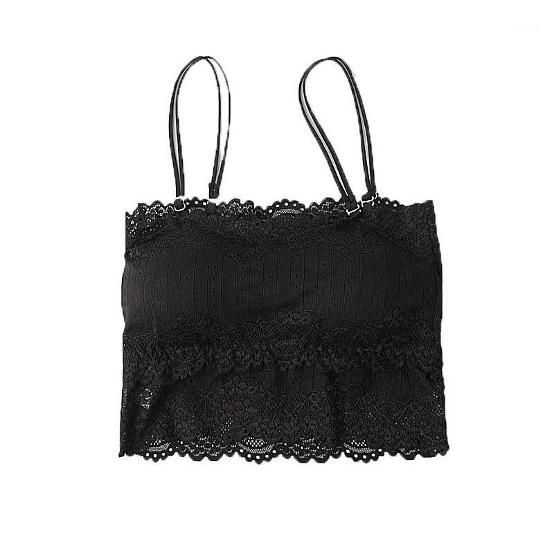 Womens Floral Lace Seamless Bandeau Wire Free Bralette Fashion Sexy Black Padded Wrapped Tube Top Camisole Underwear For Women Bustiers & Co
Womens Floral Lace Seamless Bandeau Wire Free Bralette Fashion Sexy Black Padded Wrapped Tube Top Camisole Underwear For Women Bustiers & Co
