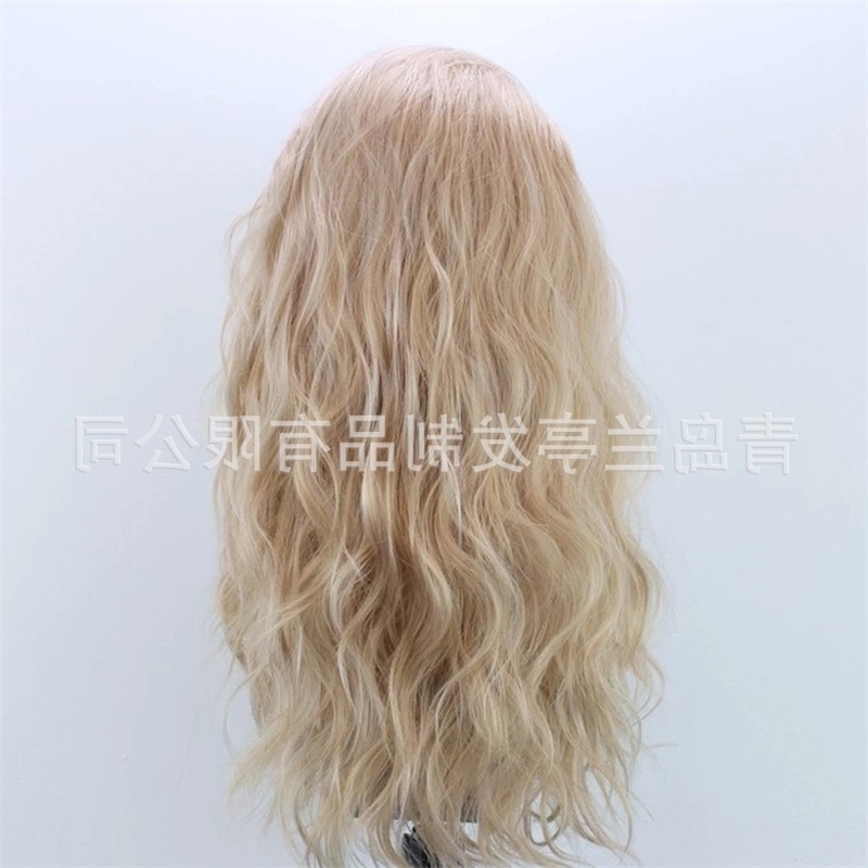 hair Women's long curly flax color chemical fiber full mechanism wig head cover, 24 inch
hair Women's long curly flax color chemical fiber full mechanism wig head cover, 24 inch