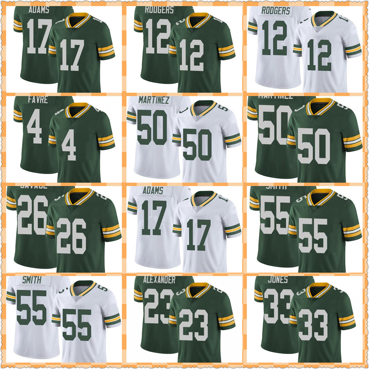 Men women youth football 12 Aaron Rodgers 33 Jones 17 Davante Adams 26 Darnell Savage jerseys 21 Eric Stokes Alexander 55 Za'Darius Smi, Black;red
Men women youth football 12 Aaron Rodgers 33 Jones 17 Davante Adams 26 Darnell Savage jerseys 21 Eric Stokes Alexander 55 Za'Darius Smi, Black;red