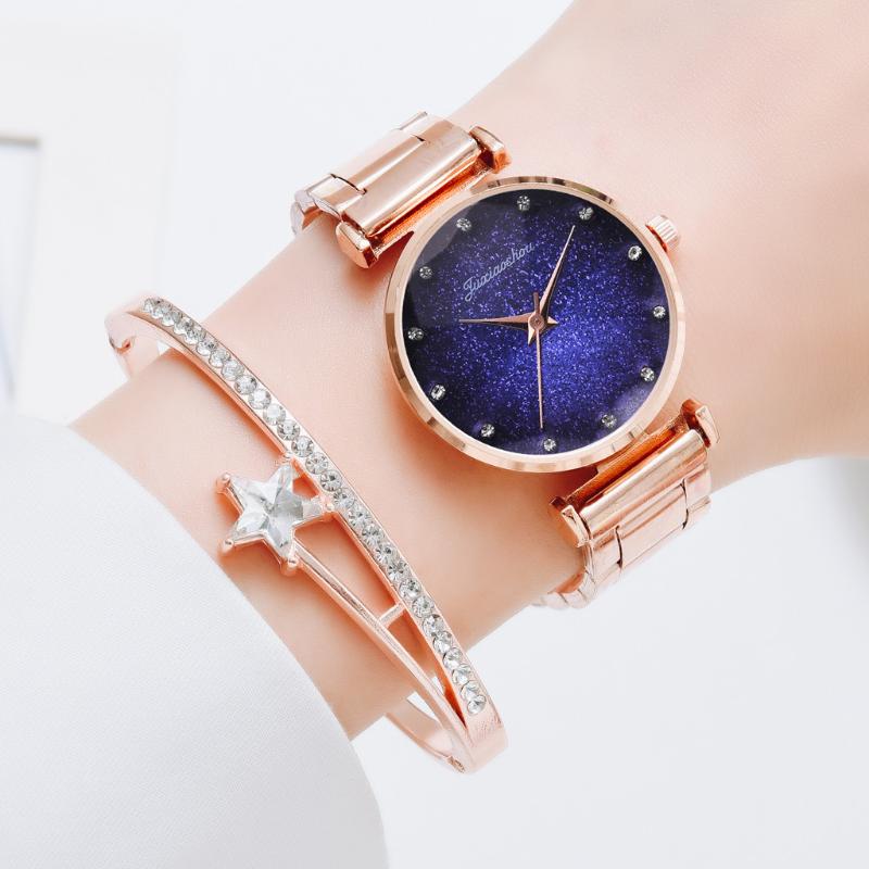 Wristwatches Luxury Women's Casual Watches Waterproof Watch Fashion Ladies Diamond Steel Band Bracelet Set Elegant Geometric
Wristwatches Luxury Women's Casual Watches Waterproof Watch Fashion Ladies Diamond Steel Band Bracelet Set Elegant Geometric