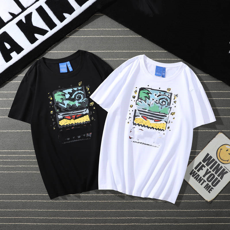 Mens Print letter T-Shirts Street Casual Fashion Hip hop T shirt Sport Short Sleeve Cotton Tees Tops Men's tshirt, White - a
Mens Print letter T-Shirts Street Casual Fashion Hip hop T shirt Sport Short Sleeve Cotton Tees Tops Men's tshirt, White - a
