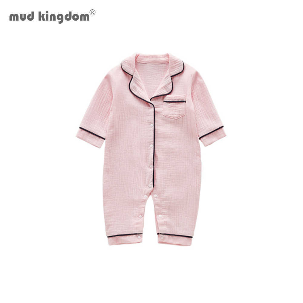 Mudkingdom Cotton Baby Rompers Long Sleeve Collar Jumpsuit Girls Boys Pajama Clothing Infant Sleepwear 210615, White
Mudkingdom Cotton Baby Rompers Long Sleeve Collar Jumpsuit Girls Boys Pajama Clothing Infant Sleepwear 210615, White