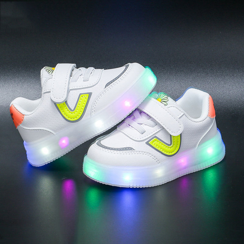 Size 21-30 Children Breathable Wear-resistant Glowing Shoes Boys Anti-slippery Casual Luminous Sneakers Girls Led Light Up Shoes, Black
Size 21-30 Children Breathable Wear-resistant Glowing Shoes Boys Anti-slippery Casual Luminous Sneakers Girls Led Light Up Shoes, Black