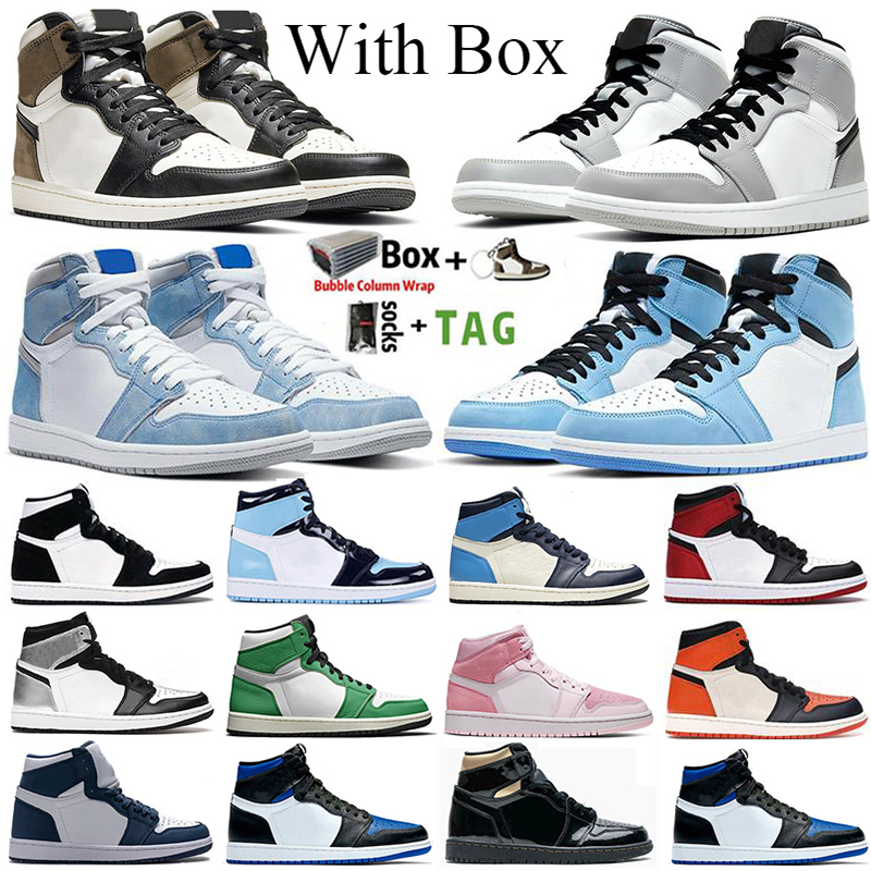 2021 With Box Basketball Shoes Jumpman 1 1s High OG Hyper Royal University Blue UNC Light Smoke Grey Dark Mocha Obsidian Turbo Green Women Mens Trainers Sneakers, 22
2021 With Box Basketball Shoes Jumpman 1 1s High OG Hyper Royal University Blue UNC Light Smoke Grey Dark Mocha Obsidian Turbo Green Women Mens Trainers Sneakers, 22