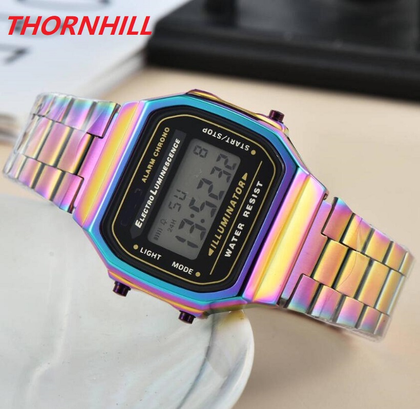 Fashion Retro Vintage Square Designer Watches Women Men Electronic Digital Watch LED Light Dress Wristwatch relogio masculino, Slivery;brown
Fashion Retro Vintage Square Designer Watches Women Men Electronic Digital Watch LED Light Dress Wristwatch relogio masculino, Slivery;brown