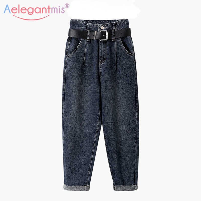 Aelegantmis Vintage Loose High Waist Mom Jeans for Women Fashion Washed BF Style Baggy Ladies Autumn Casual Denim Pants 210607, Gray
Aelegantmis Vintage Loose High Waist Mom Jeans for Women Fashion Washed BF Style Baggy Ladies Autumn Casual Denim Pants 210607, Gray