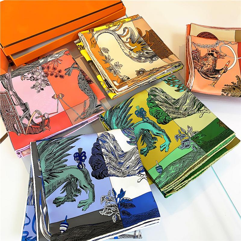 Scarves Twill Silk Large Scarf Women Handmade Curling Horse Rider Animal Female Square Shawl FashionBelt SquareScarve, Blue;gray
Scarves Twill Silk Large Scarf Women Handmade Curling Horse Rider Animal Female Square Shawl FashionBelt SquareScarve, Blue;gray