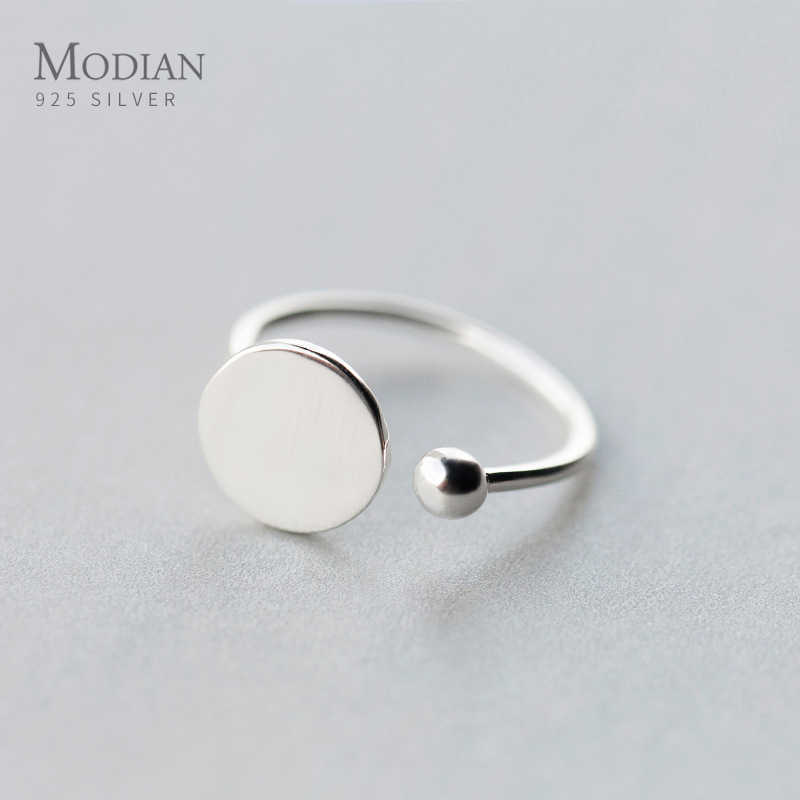 Geometric Disc Light Beads Ring for Women Classic 925 Sterling Silver Fashion Simple Free Size Fine Jewelry Gift 210707
Geometric Disc Light Beads Ring for Women Classic 925 Sterling Silver Fashion Simple Free Size Fine Jewelry Gift 210707